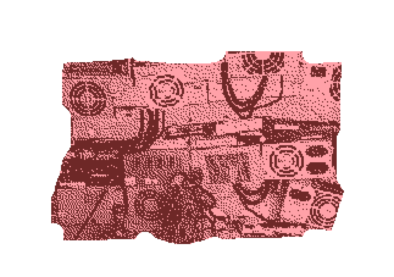 a mess of computer parts letting off zaps of electricity